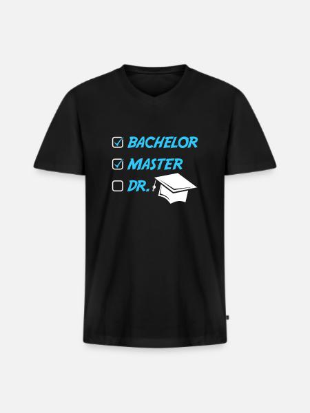 Master Hut Master Master 2022 - T-shirt encolure en V Premium bio Homme - noir
