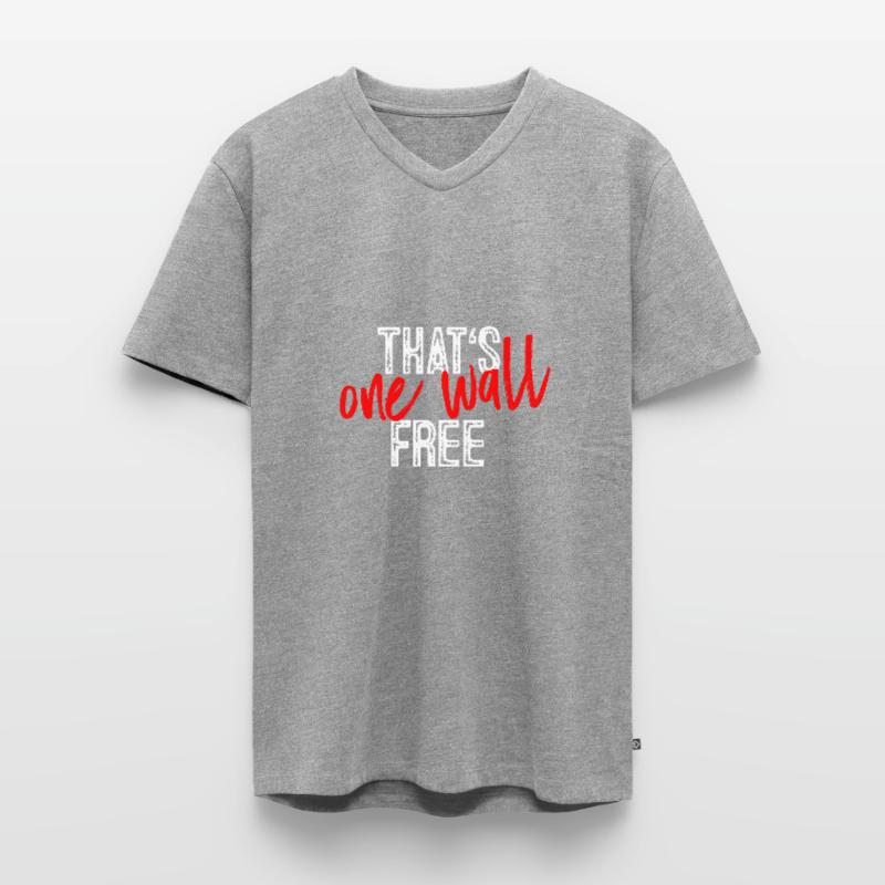 Expression : C’est irréprochable T-shirt encolure en V Premium bio Homme