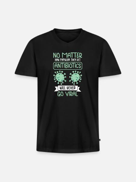 Funny pharmacist-pharmacy-technician-pharmacy pharmacy - Men's Premium Organic T-shirt with V-neck - black