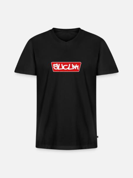 Sucuk turkey sausage - Men's Premium Organic T-shirt with V-neck - black