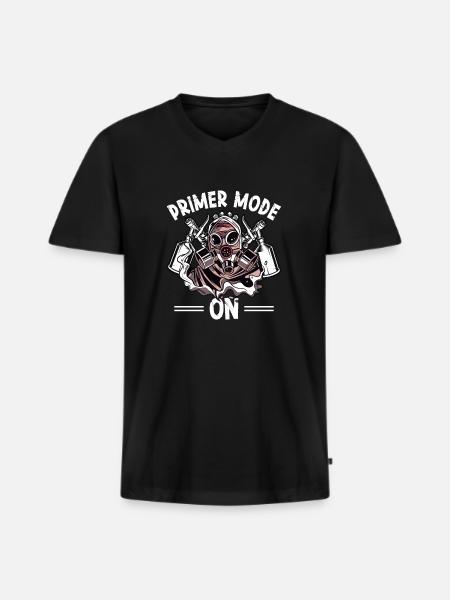 Auto Body Painter Auto Maler Sprayer - Men's Premium Organic T-shirt with V-neck - black