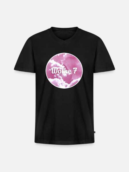 84D98823 76A2 4505 83F0 1ECB0C02EB55 - Men's Premium Organic T-shirt with V-neck - black