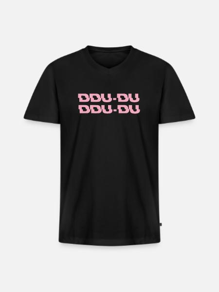 BLACKPINK DDU DU DDU DU - Men's Premium Organic T-shirt with V-neck - black