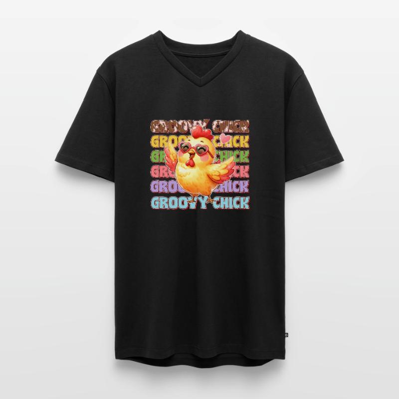 Easter Easter Bunny Easter Eve Easter Sunday Easter Egg Spring Men's Premium Organic T-shirt with V-neck