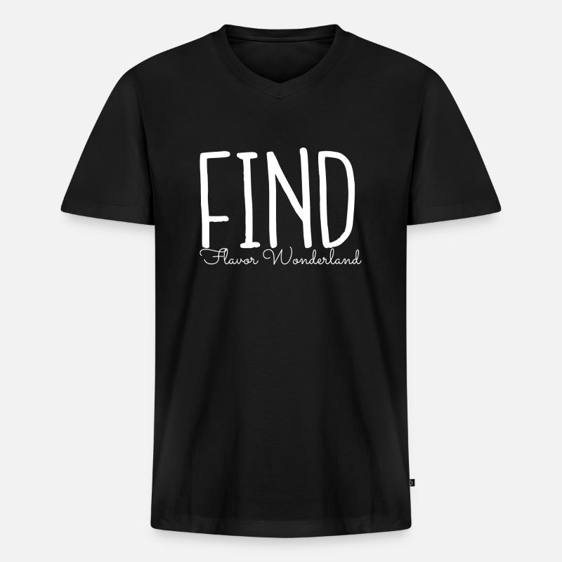 magical recipes present idea present - Männer Premium Bio T-Shirt mit V-Ausschnitt - Schwarz