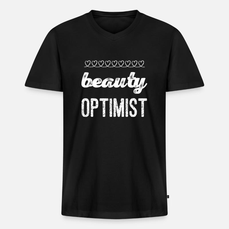 Geschenkidee Braut - Männer Premium Bio T-Shirt mit V-Ausschnitt - Schwarz