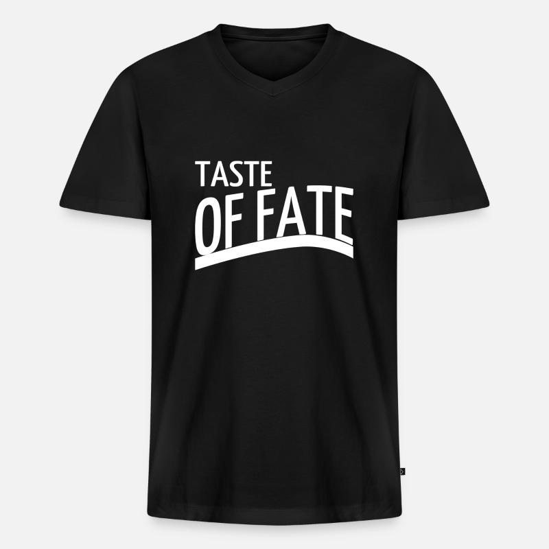 creative cooking navigating destiny cool - Männer Premium Bio T-Shirt mit V-Ausschnitt - Schwarz