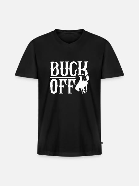 Abpraller - Männer Premium Bio T-Shirt mit V-Ausschnitt - Schwarz