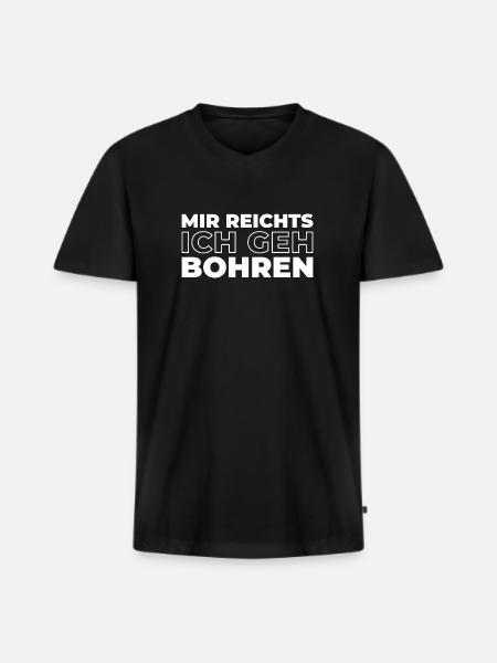 Dentist Dentist I've Had Enough, I'm Going Drilling - Men's Premium Organic T-shirt with V-neck - black