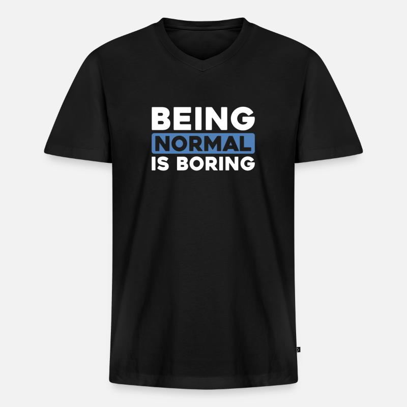 Paramotor paragliding - Men's Premium Organic T-shirt with V-neck - black