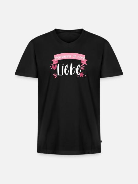 Cheerleader Cheerleading Liebe Geschenk - Männer Premium Bio T-Shirt mit V-Ausschnitt - Schwarz