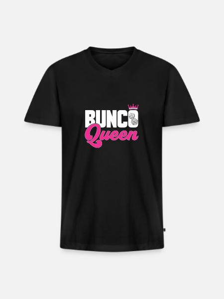 Bunco Dice Game - Men's Premium Organic T-shirt with V-neck - black