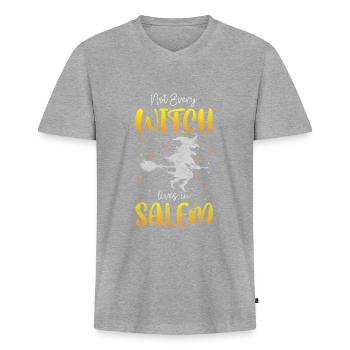 Witchcraft Women Magic Wicca - Men's Premium Organic T-shirt with V-neck - heather grey - Front