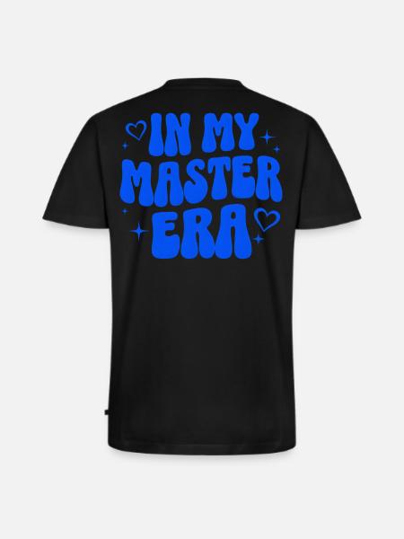 Master Abschluss Geschenk Studium Uni Absolvent - Männer Premium Bio T-Shirt mit V-Ausschnitt - Schwarz