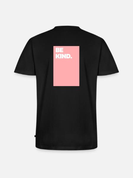 Be Kind - Men's Premium Organic T-shirt with V-neck - black