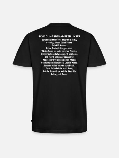 Schädlingsbekämpfer Kammerjäger Exterminator - Männer Premium Bio T-Shirt mit V-Ausschnitt - Schwarz