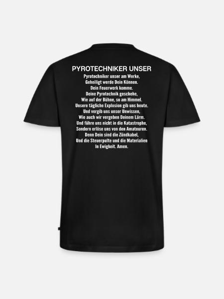 Pyrotechniker Feuerwerk Pyrotechnik Pyrotechnician - Männer Premium Bio T-Shirt mit V-Ausschnitt - Schwarz