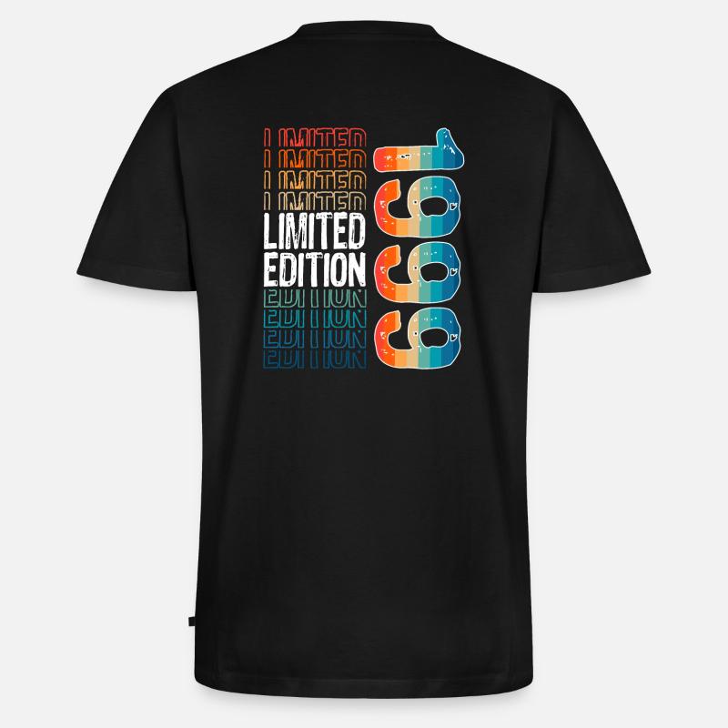 Limited Edition seit 1999 Geburtstag Vintage 1999 - Männer Premium Bio T-Shirt mit V-Ausschnitt - Schwarz