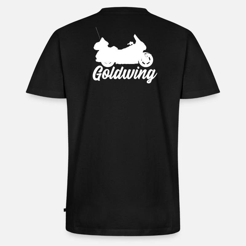 Goldwing Gift Gift Idea - Men's Premium Organic T-shirt with V-neck - black