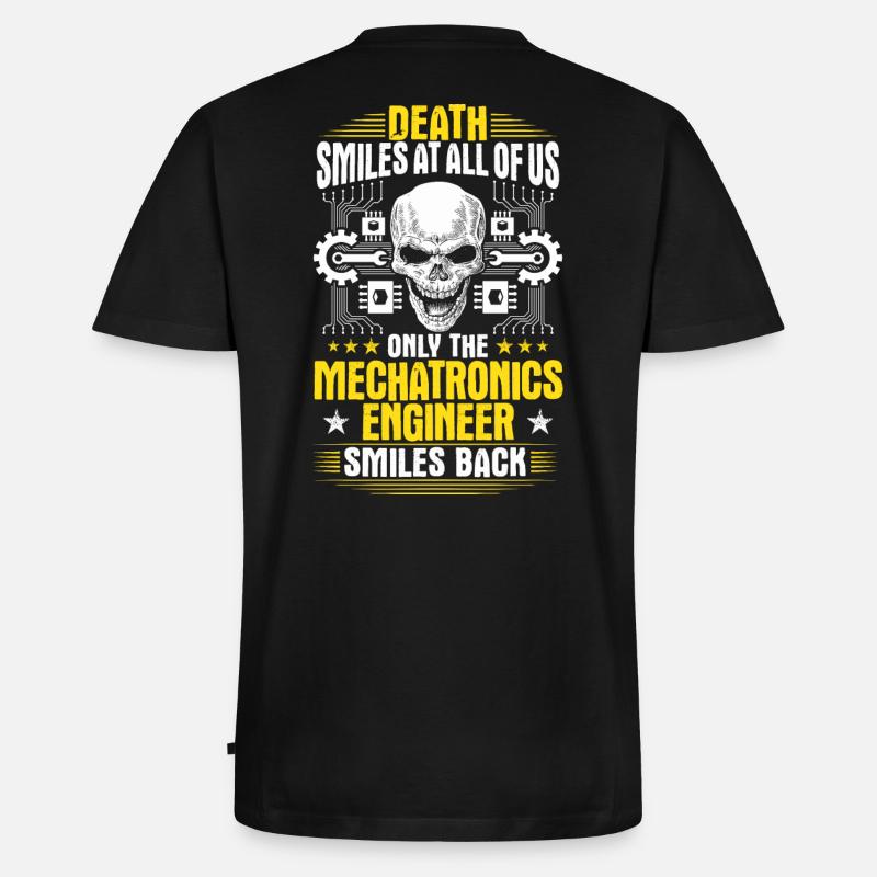 Mechatronics technician mechatronics mechatronics gift - Men's Premium Organic T-shirt with V-neck - black