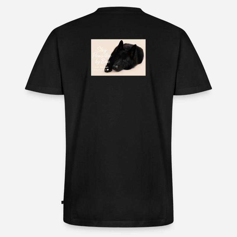 Bak - Männer Premium Bio T-Shirt mit V-Ausschnitt - Schwarz