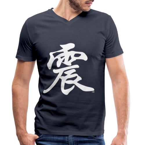 震 - Zhen - le Tonnerre - Gua 3 - T-shirt bio col V Stanley/Stella Homme