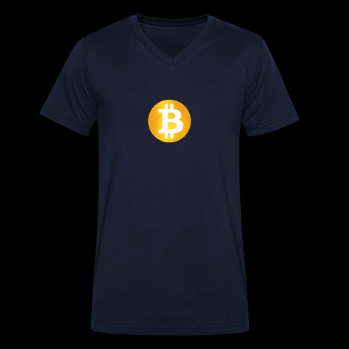 Bitcoin - Stanley/Stella Men's Organic V-Neck T-Shirt 