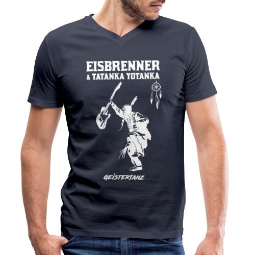 Eisbrenner & Tatanka Yotanka - Geistertanz/w - Stanley/Stella Männer Bio-T-Shirt mit V-Ausschnitt