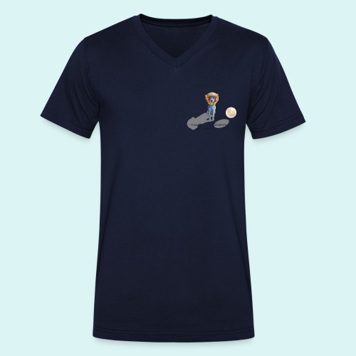 The Space Adventure - Men's Organic V-Neck T-Shirt by Stanley & Stella