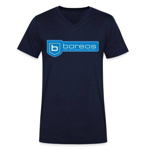 bareos logo full png - Männer Bio-T-Shirt mit V-Ausschnitt von Stanley & Stella