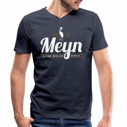 Meyn – Meyn Dorf, Meyne Leute, Meyner Au - Männer Bio-T-Shirt mit V-Ausschnitt von Stanley & Stella