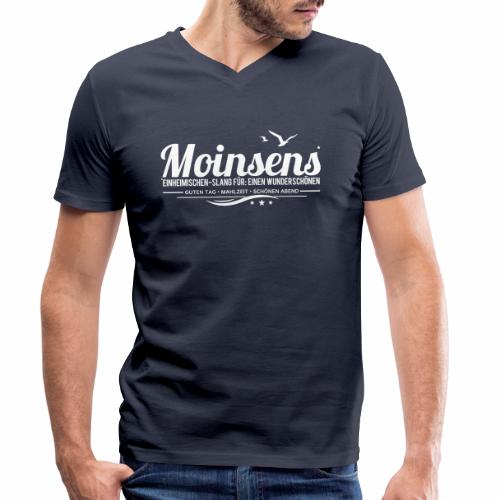MOINSENS - Einheimischen-Slang - Männer Bio-T-Shirt mit V-Ausschnitt von Stanley & Stella