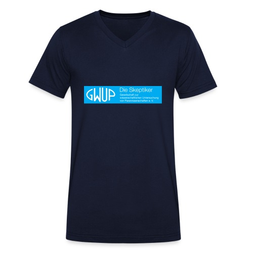 gwup logokasten 001 - Männer Bio-T-Shirt mit V-Ausschnitt von Stanley & Stella