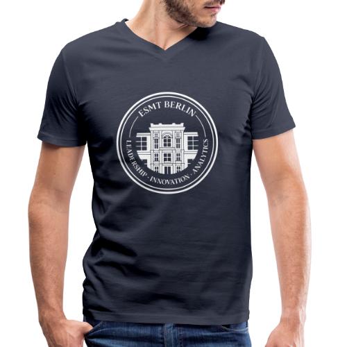 ESMT Berlin Emblem - Men's Organic V-Neck T-Shirt by Stanley & Stella