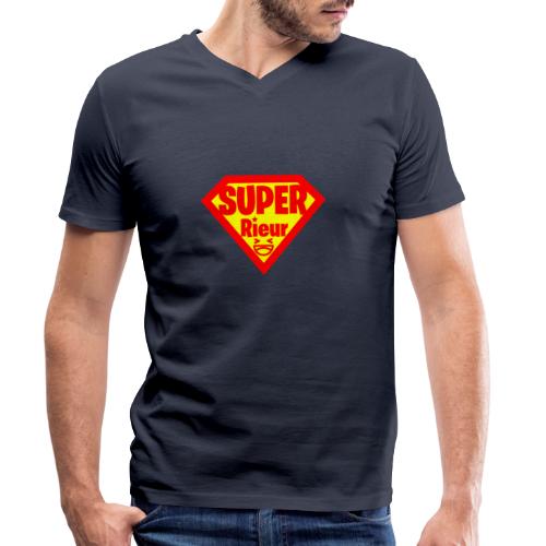 SUPER-RIEUR ! - T-shirt bio col V Stanley/Stella Homme