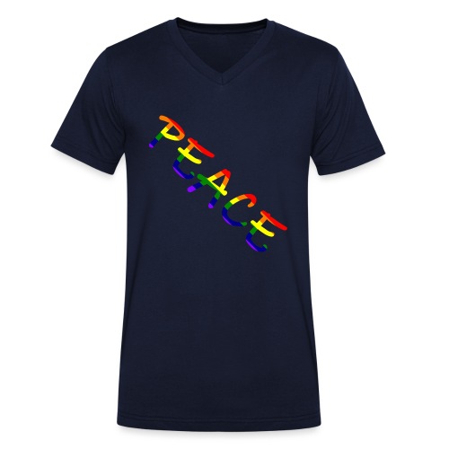 PEACE 22.2 - Männer Bio-T-Shirt mit V-Ausschnitt von Stanley & Stella