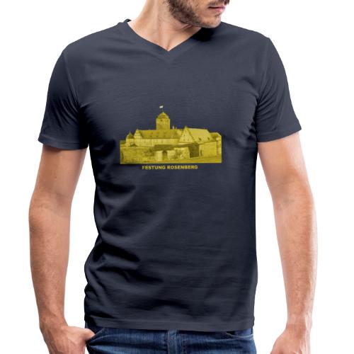 Festung Veste Rosenberg Kulmach Oberfranken Bayern - Männer Bio-T-Shirt mit V-Ausschnitt von Stanley & Stella