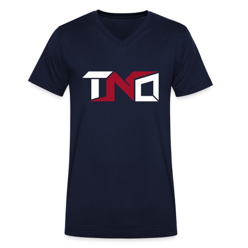 TNO LOGO 2 - Camiseta ecológica hombre con cuello de pico de Stanley & Stella