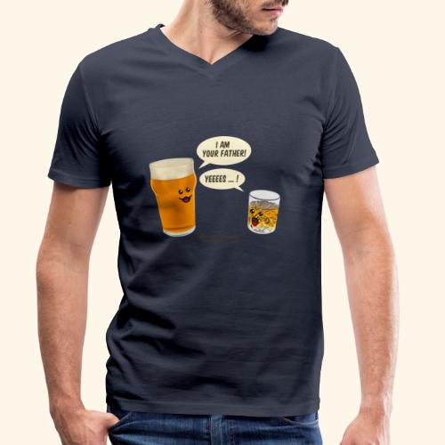 Whisky Spruch I Am Your Father - Männer Bio-T-Shirt mit V-Ausschnitt von Stanley & Stella