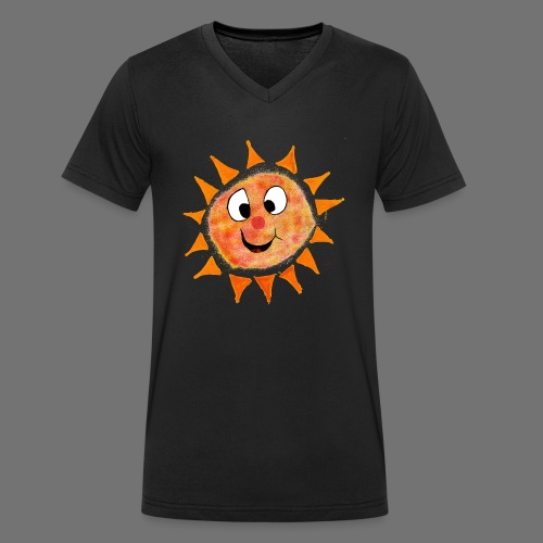 Sol - Stanley/Stella økologisk herre-T-shirt med V-udskæring