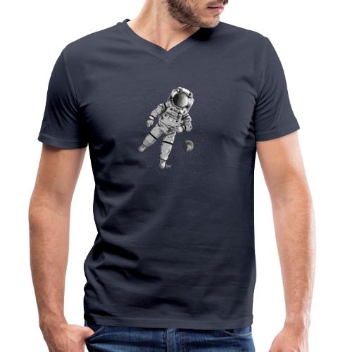 Bronko55 No.22 – Astronaut, Space - Stanley/Stella Männer Bio-T-Shirt mit V-Ausschnitt
