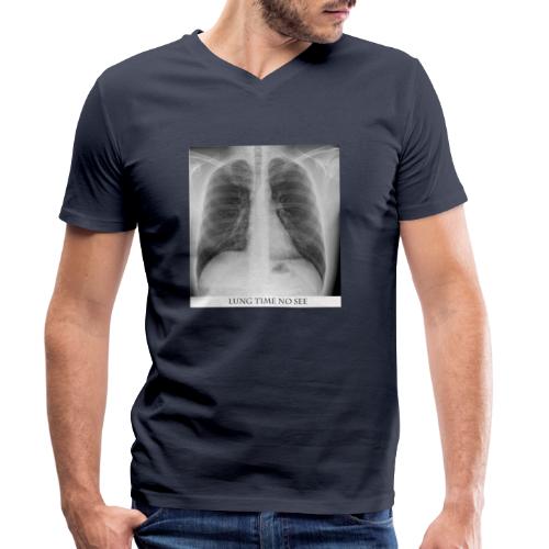 Lung Time - T-shirt bio col V Stanley/Stella Homme