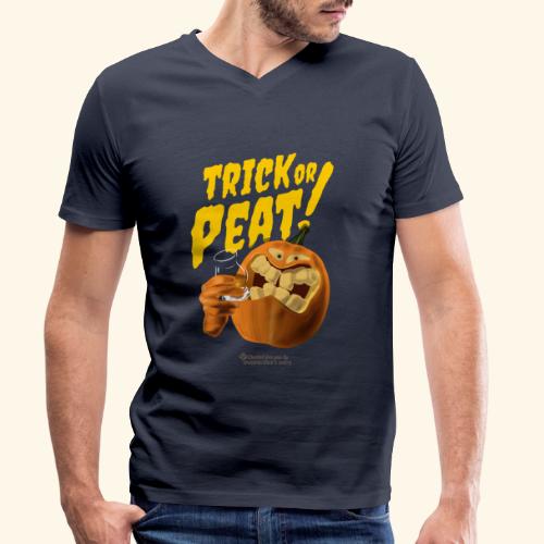 Trick or Peat - Männer Bio-T-Shirt mit V-Ausschnitt von Stanley & Stella