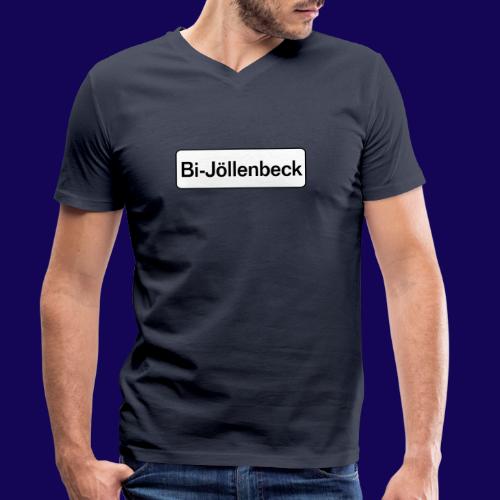 Bielefeld-Jöllenbeck Ortsschild für Bekenner - Stanley/Stella Männer Bio-T-Shirt mit V-Ausschnitt