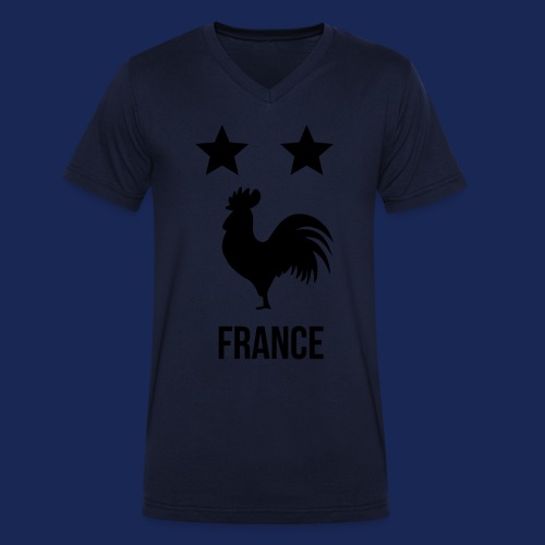 FRANCE 2018 - T-shirt bio col V Stanley & Stella Homme