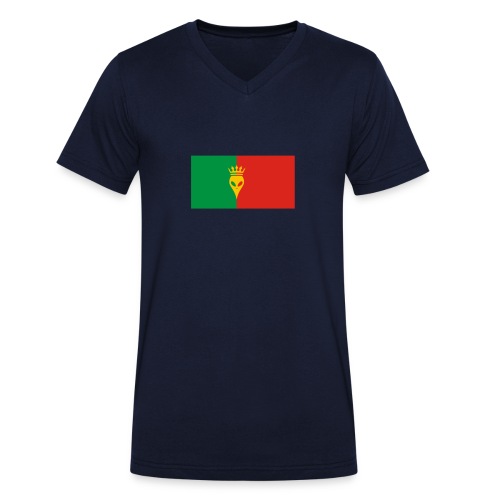 Portugal Jersey - Men's Organic V-Neck T-Shirt by Stanley & Stella
