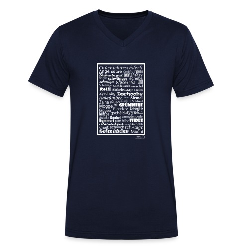 Alemannisch - Männer Bio-T-Shirt mit V-Ausschnitt von Stanley & Stella