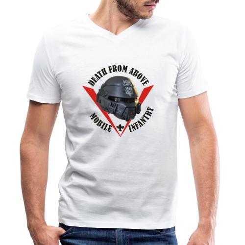 death from above dark - Männer Bio-T-Shirt mit V-Ausschnitt von Stanley & Stella