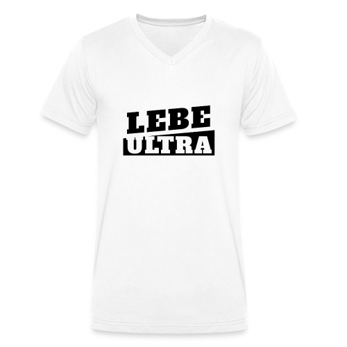 ultras2b w jpg - Stanley/Stella Männer Bio-T-Shirt mit V-Ausschnitt