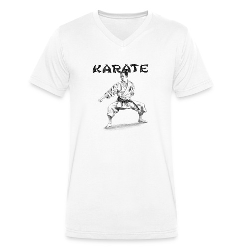 karate - Stanley/Stella Männer Bio-T-Shirt mit V-Ausschnitt